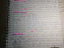 handwritten and personalized notes