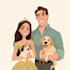 do cute disney cartoon portrait