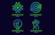 do modern tech, startup, security, crypto and technology logo design