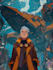 sci fi character illustration or sci fi character art