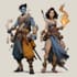 dnd character art and dnd character art