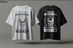 creative custom graphic t shirt logo design