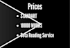 a service of beta reading