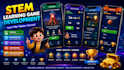 develop fun educational kids games, quiz games, math, science and stem games
