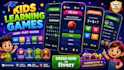develop educational games for kids, quiz, math, alphabet, and science games