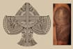 design a polynesian maori tribal tattoo