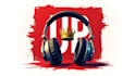 design realistic headphones logo design for your company