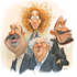 draw a caricature, cartoon caricatures
