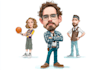 create bighead cartoon caricature from your photo