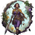 make a custom fantasy game logo