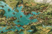 vector map illustration map design isometric