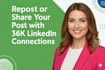 share, repost, and promote your linkedin post to my 37k connections, shoutout