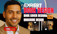 design incredible book cover design brochure design for amazon kdp book design