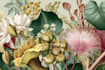 create a beautiful vintage botanical illustration poster