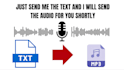 provide professional ai voice over using elevenlabs