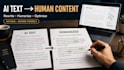 humanize ai generated content into natural, engaging writing