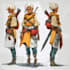 draw 2d game character for game art