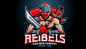 design eye catchy rebels mascot logo in 12 hours