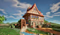 3d stylized environment 3d fantasy environment game level design low poly asset