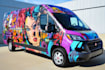 design custom vinyl car wrap, van wrap vehicle wrap