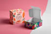 create a pixel perfect packaging box design with die cut