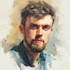 draw an original watercolor portrait