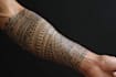 create your custom tribal polynesian tattoo sleeve