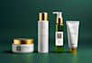 design luxury cosmetic, cbd serum, jar, tube label and box packaging