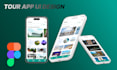 clean mobile app design