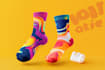 do an custom sneakers socks