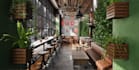 elevate 3d coffee shop, interior restaurant design,cafe,bar,loudge,3d rendering