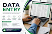 do data entry typing work job, copy paste, excel data entry