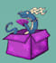 draw your dragon oc in a cute box