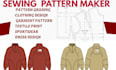 create floral textile prints repeat pattern pants and clothing design