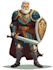 design a 2d cartoon character