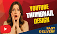 design a professional you tube thumbnail for you