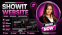 design showit website, showit redesign, showit template, customize showit,  seo