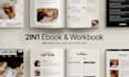design custom notion template ebook printable journal canva design