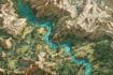 design a fantasy map illustration