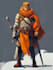 create 2d game character illustration