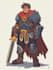draw 2d game character illustration