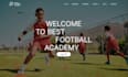 build squarespace football coach website academy training UK teams
