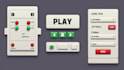 custom roblox UI UX design figma game interface and hud