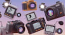 do 3d digitals cameras, 3d ctv animation, lens reflection and video recorder
