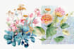 create a botanical watercolor illustration art