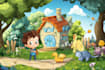 create children book illustration, children book