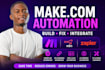 build make com, made com, make com automation, make automation, fix scenario