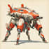 draw mecha robot armor character concept