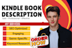 write an SEO optimized amazon kindle book description and KDP blurb that sells