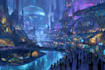 make a stunning sci fi, cyberpunk, fantasy characters